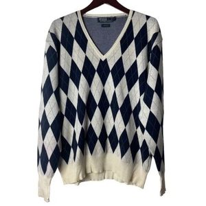 XL Polo Ralph Lauren Mens Argyle Golf Sweater